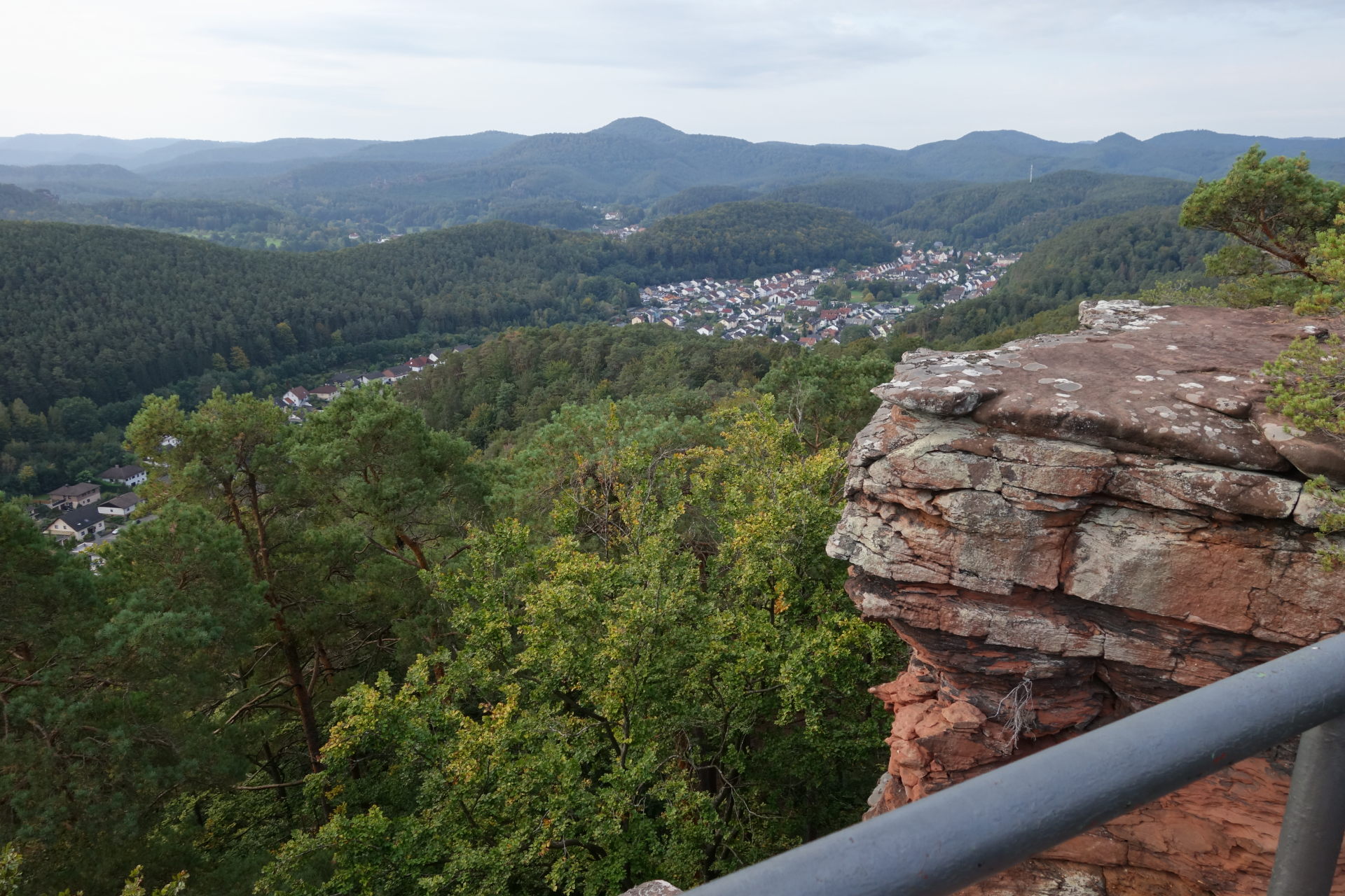 Aussicht vom Römerfelsen